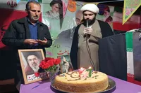 فیلم/ جشن مبعوثین ولایتمدار سنگده در شب تولد امام امت