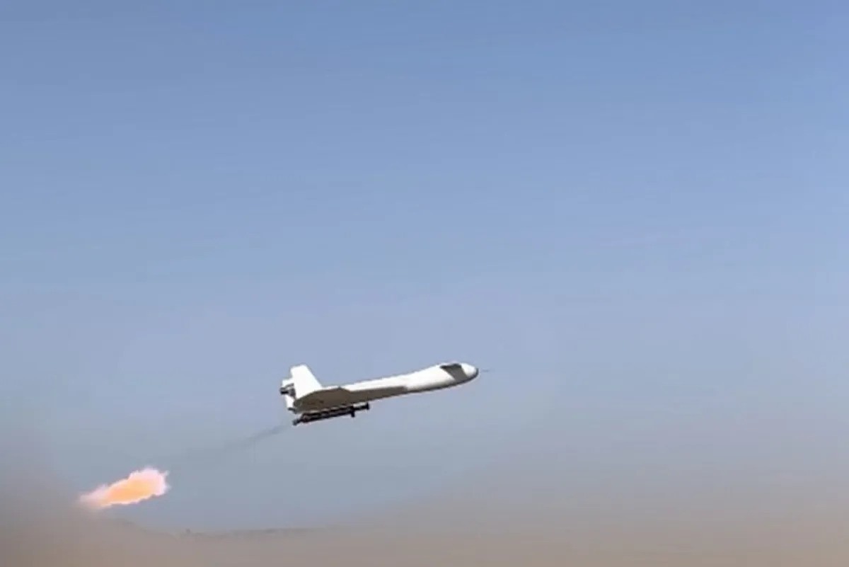 Iranian Army's Upper Hand by Firing the Martyr Dana Strategic Drones Iranian Army's Upper Hand by Firing the Martyr Dana Strategic Drones