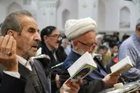 تصاویر/ مراسم پرفیض دعای عرفه در اردبیل
