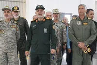 بازدید جانشین ستاد کل نیروهای مسلح از پایگاه شهید یاسینی