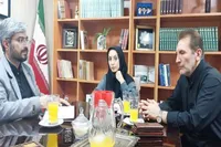 مدیرکل حفظ آثار دفاع مقدس قزوین با مدیرکل کتابخانه‌های عمومی استان دیدار کرد