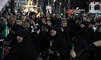فیلم/ چهارشنبه‌سوری مردم رشت کمر ضدانقلاب را در میدان شکست