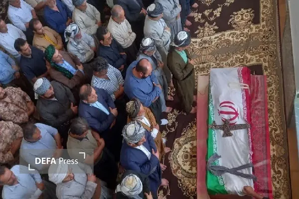 پیکر شهید محمدعلی رحیم‌زاده در اورامان تشییع شد