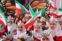 برگزاری آیین نواخته شدن زنگ غنچه‌ها در مراکز پیش دبستانی خوزستان
