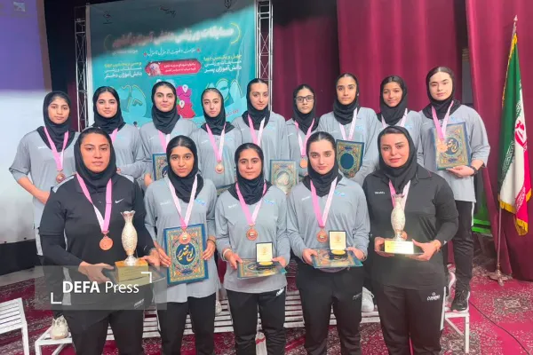 کسب مقام سوم کشوری توسط تیم والیبال دختران هرمزگان