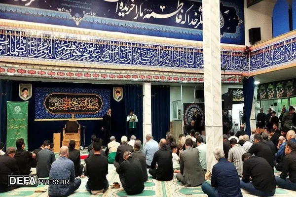 مراسم سالگرد شهید کربلایی جواد سعیدی