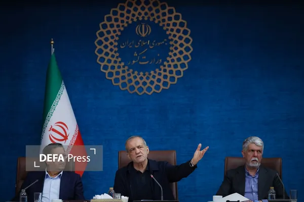 مسعود پزشکیان در دیدار مدیران رسانه‌ها