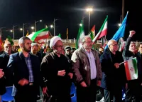 مراسم حمایت از رزمندگان اسلام در جنگ رمضان وگرامیداشت دهه کرامت در تبریز برگزار شد.
