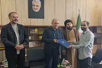 مدیر جدید دفتر حوزه هنری دزفول معارفه شد
