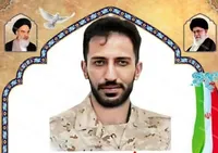 آیین وداع با پیکر شهید وطن «سعید نیکدل» در ارومیه