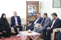 تصاویر/ دیدار معاون رئیس جمهور با خانواده سپهبد شهید محمد پاکپور