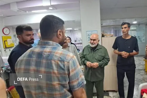 بازدید استاندار خوزستان از بیمارستان شهید بقایی اهواز