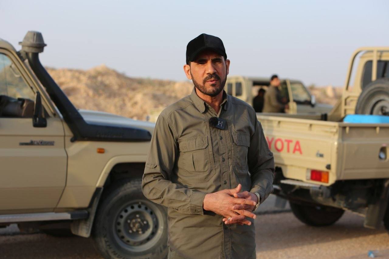 ينفذ الحشد الشعبي والجيش العراقي معا عملية في بادية النجف