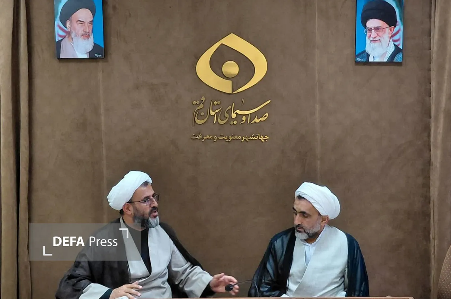 دیدار مدیران کل حفظ آثار دفاع مقدس و صداوسیمای مرکز قم