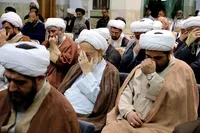 تصاویر/ مجلس بزرگداشت هفتمین روز ارتحال آیت الله العظمی شبیری زنجانی  در اصفهان