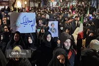 تصاویر/ تجمع عاشورایی مردم اردبیل در خونخواهی رهبر انقلاب