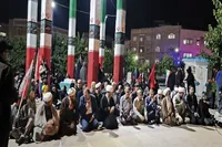 فیلم/ برگزاری مراسم گرامیداشت هفته دفاع مقدس در یادمان شهید گمنام شهرک فرهنگیان شهرستان بجنورد