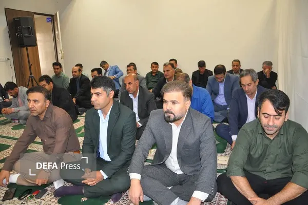 گرامیداشت شهدای خدمت در دادسرای مرکز کهگیلویه و بویراحمد