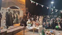 فیلم/ برپایی مراسم فرهنگی و حماسی در جوار یادمان شهید گمنام شهر آوه