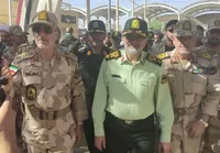 بازدید سردار رادان از مرز خسروی؛ بررسی روند تردد زائران اربعین