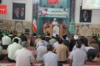 تصاویر/تجلیل سرهنگ «حرزاده» از امام جمعه شهرستان تفت