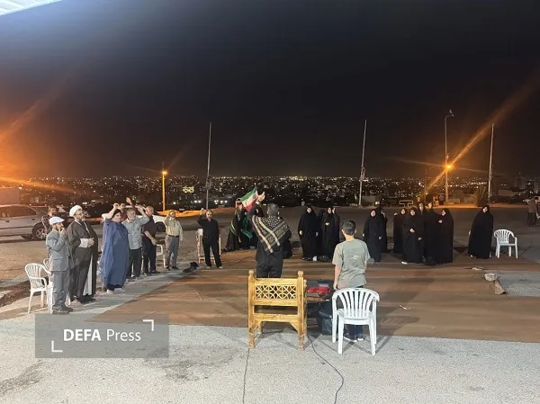 مراسم سوم خرداد در یادمان کوه خضر نبی