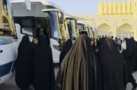 اعزام ۱۸۵ دانش‌آموز میبدی به مناطق عملیاتی جنوب کشور