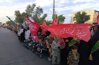 رزمایش جانفدایان ایران در شهر مرزی مهران برگزار شد