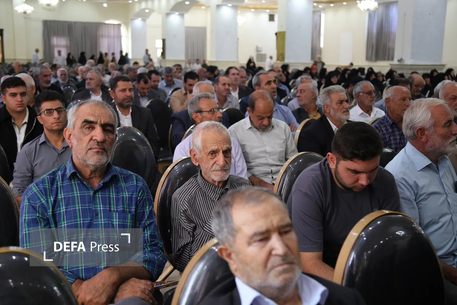 تصاویر/ برگزاری محفل انس والفت پیشکسوتان شهرستان خوی