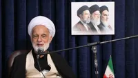 آیت الله دری نجف آبادی:ما باید بینی آمریکایی‌ها را به خاک بمالیم