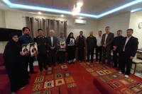 تصاویر/ دیدار استاندار خراسان شمالی با خانواده‌ی شهدای دانش آموز و معلم میناب