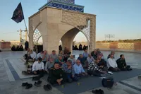 برگزاری مراسم سالگرد تدفین شهدای گمنام شاندیز+ تصاویر