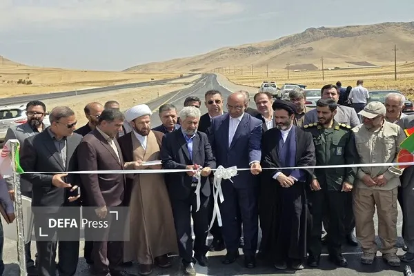افتتاح بزرگراه شهید ایزدی در شرق استان کرمانشاه