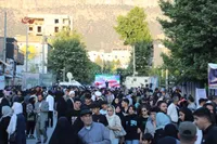 فیلم/ خیابان‌های ایلام مملو از شادی و سرور در «جشن بزرگ غدیر»