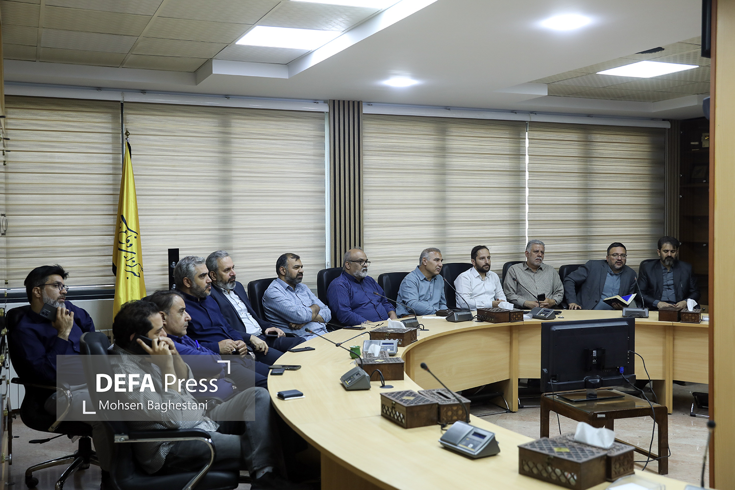 بازدید رئیس خبرگزاری صدا و سیما از خبرگزاری دفاع مقدس بازدید رئیس خبرگزاری صدا و سیما از خبرگزاری دفاع مقدس