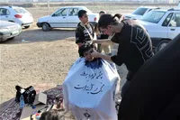 تصاویر/ حماسه «باید برخاست» در سه‌شنبه اربعینی طریق المهدی(عج) قم