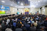 تصاویر/ جشن ولادت با سعادت امام هشتم، حضرت امام رضا (ع) در اسپیران