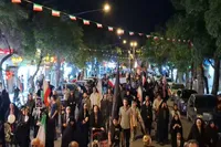 فیلم/ استمرار حضور مردم ولایتمدار خراسان‌شمالی در میدان دفاع از وطن