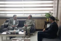 مدیرکل حفظ آثار دفاع مقدس قزوین با رئیس دانشگاه فرهنگیان استان دیدار کرد