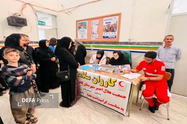 اعزام ۳ کاروان سلامت هلالاحمر کردستان به مناطق کمبرخوردار اعزام ۳ کاروان سلامت هلالاحمر کردستان به مناطق کمبرخوردار