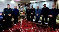 تصاویر/ دیدار با خانواده معظم شهید سرتیپ دوم پاسدار اسماعیل مهر آرا