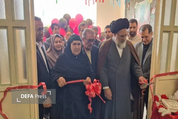 افتتاح مدرسه در یاسوج