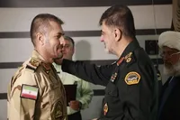 اعطای درجه سرتیپ دومی با حضور فرمانده کل انتظامی