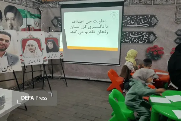 طنین یاد شهیدان در یادواره شهدای جنگ رمضان و جنگ ۱۲ روزه در زنجان