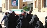 پیکر شهدای گیلانی جنگ آمریکایی صهیونیستی در رشت تشییع می‌شود 
