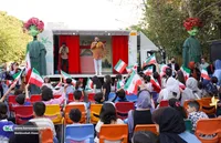 جنگ شادی و شادپیمایی عروسک‌ها در خیابان حجاب تهران برگزار می‌شود