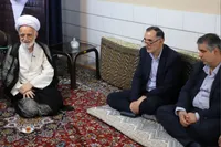 تصاویر/ دیدار معاون رئیس جمهور با نماینده ولی فقیه در استان مرکزی