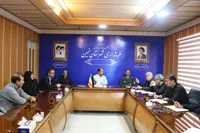 نشست هماهنگی احداث یادمان مزار مطهر شهدای گمنام در شهرستان خمین+ تصاویر