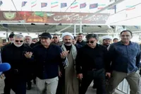تصاویر/ بازدید نماینده ولی فقیه در استان و امام جمعه ایلام و استانداران ایلام و تهران از پایانه شهید سلیمانی مرز مهران