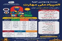 ثبت‌نام بیست‌وسومین المپیاد ملی مهارت در استان یزدآغاز شد